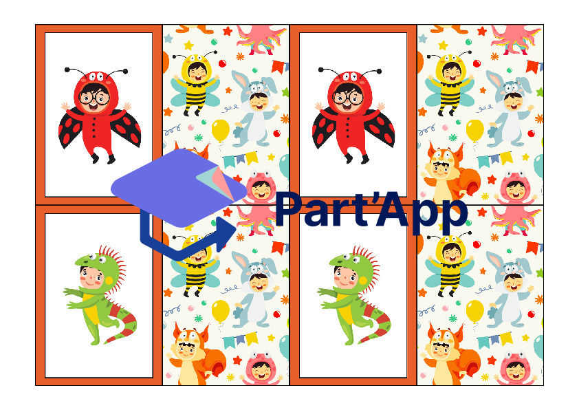 Le memory des costumes des animaux_59