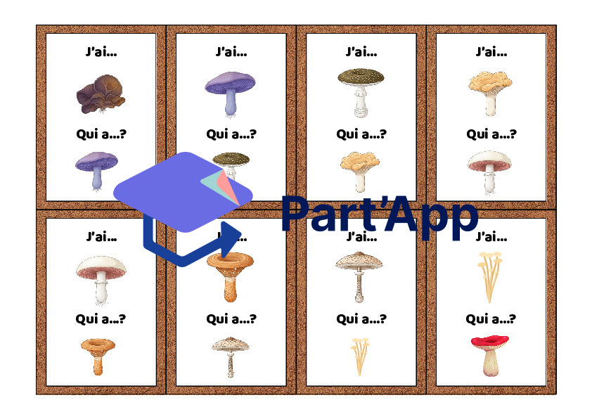 J'ai...Qui a...? des champignons_12