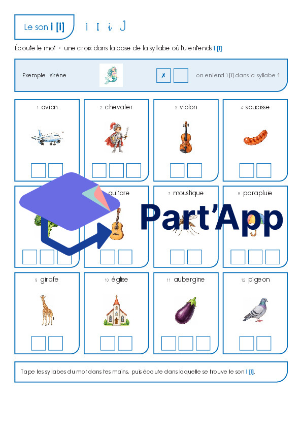 son i [i] : dans quelle syllabe ? (temps 1 - 3P)_2
