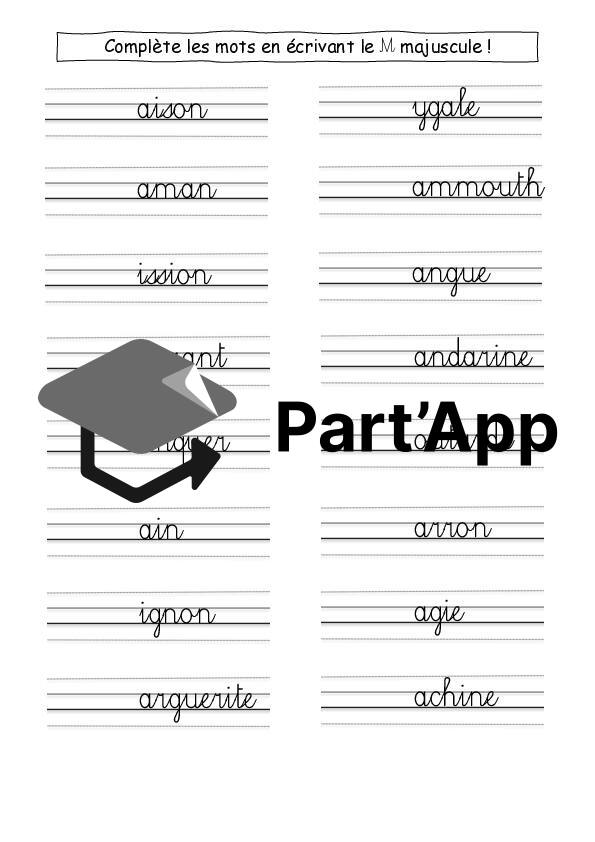 Écriture du M majuscule - fiche_2