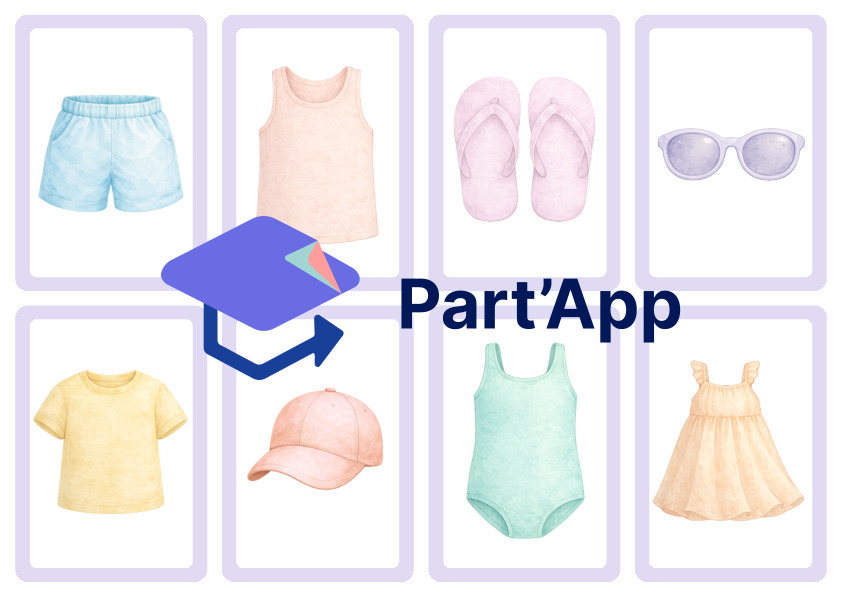 Le jeu des 4 coins, les vêtements_4