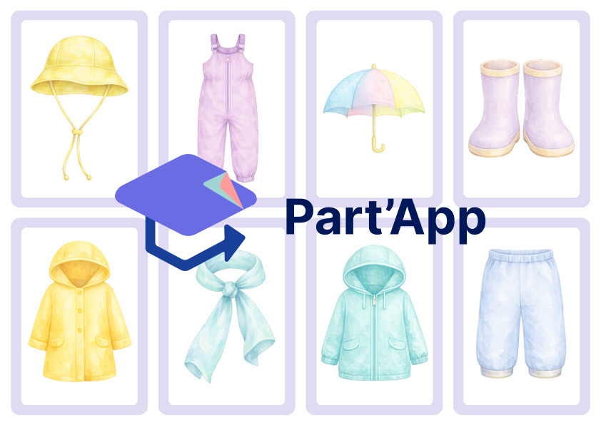 Le jeu des 4 coins, les vêtements_6