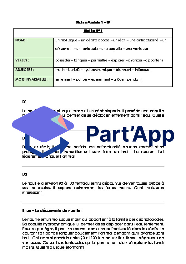 Dictées flash 8P - Modules 1-7 Français_2