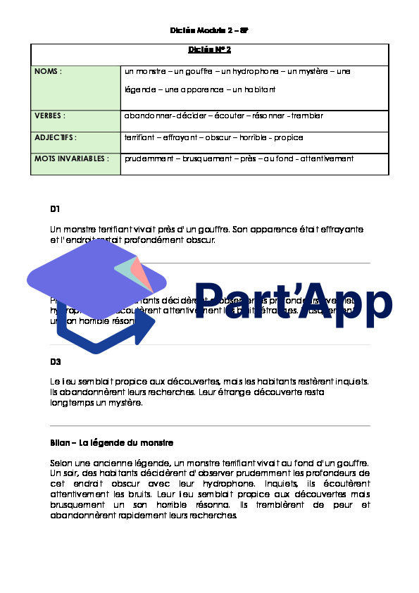 Dictées flash 8P - Modules 1-7 Français_3