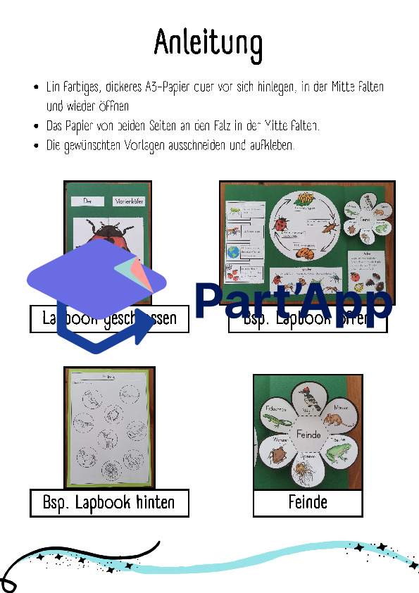 Lapbook Marienkäfer für den Kindergarten_3