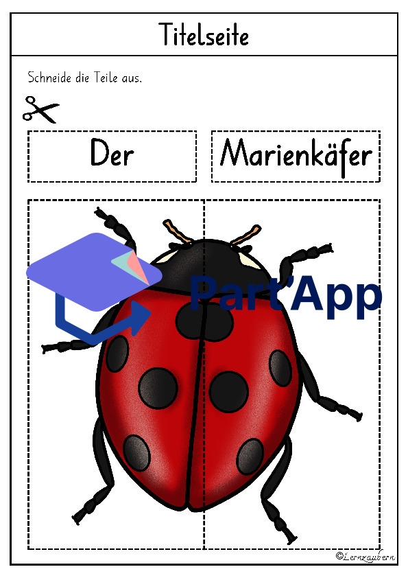 Lapbook Marienkäfer für den Kindergarten_10