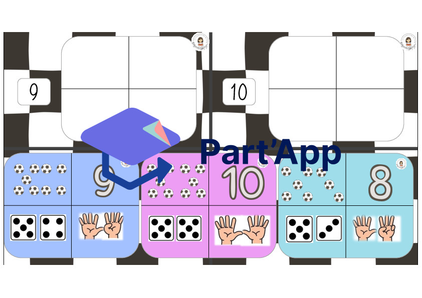 Atelier cartes à compter thème FOOT_40