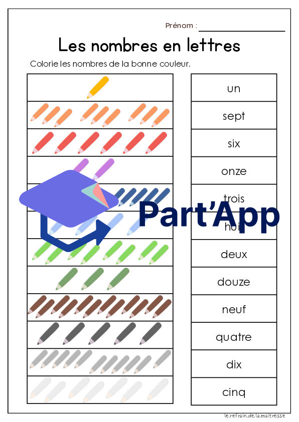 Lire les "mots" nombres (1 à 12) : fiches_2