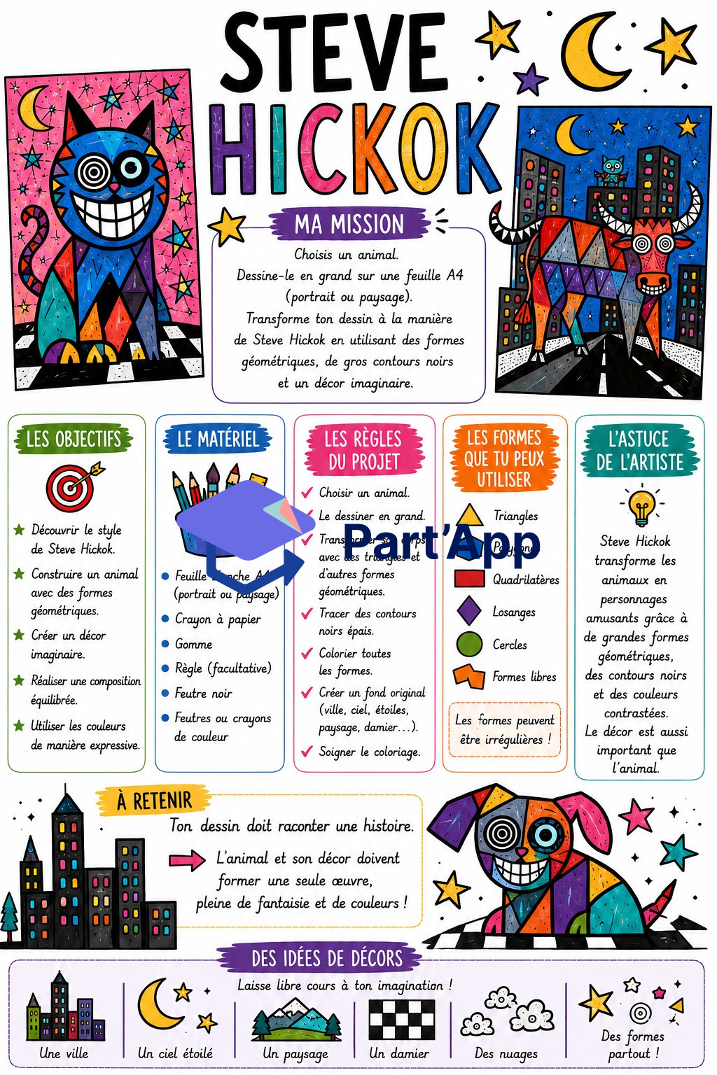 Arts visuel selon Steven Hickok_2