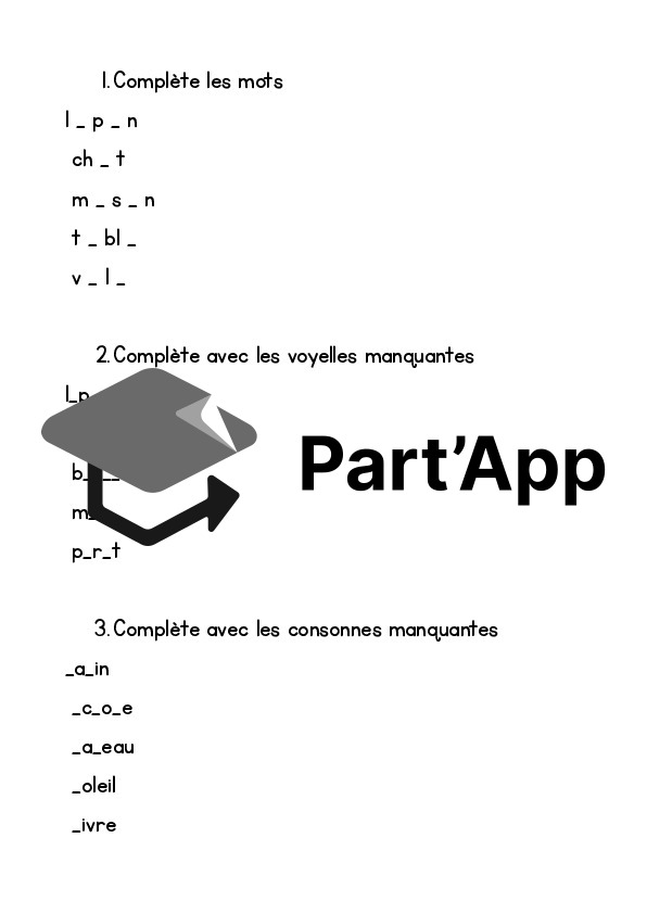 Ceinture d'orthographe 🟢 verte – Voyelles et consonnes_27