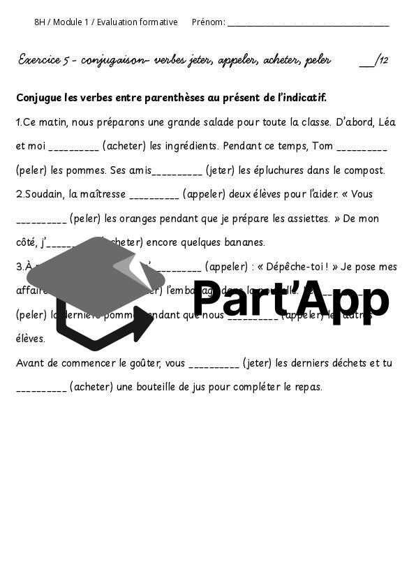 Evaluation formative Module 1 gram + conj 8P_7