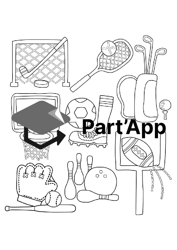 Livret de coloriage des sports_3