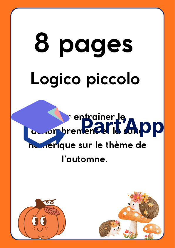 Logico maths thème automne_2