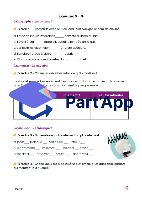 Dossier de devoirs - FRA 8P - Module 2_7