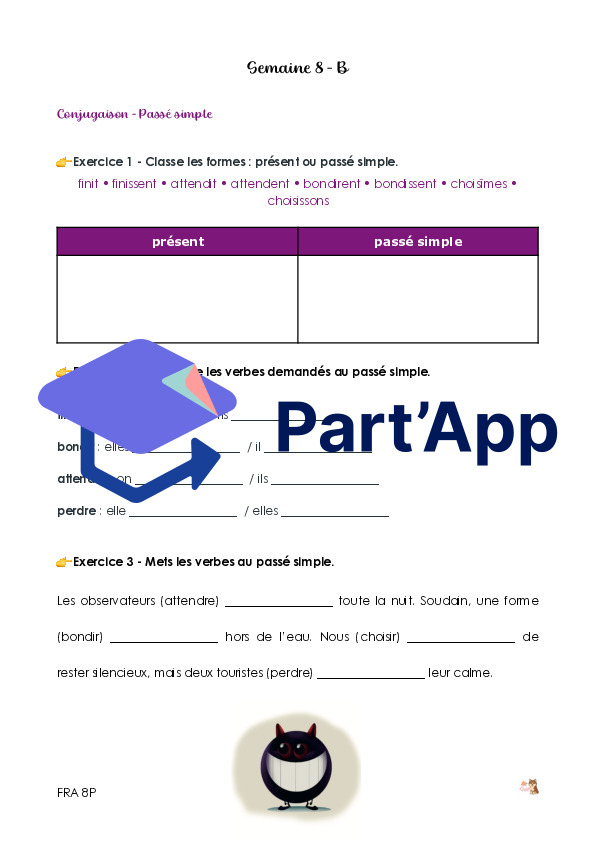 Dossier de devoirs - FRA 8P - Module 2_8