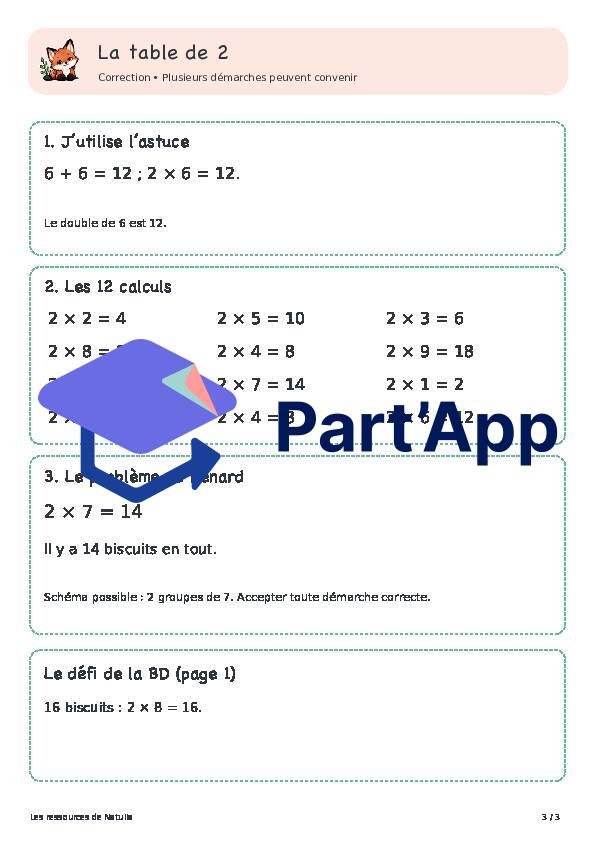 🦊 Les astuces des renards — 4. Table de 2 : utiliser les doubles | 1 CHF 🦊_13