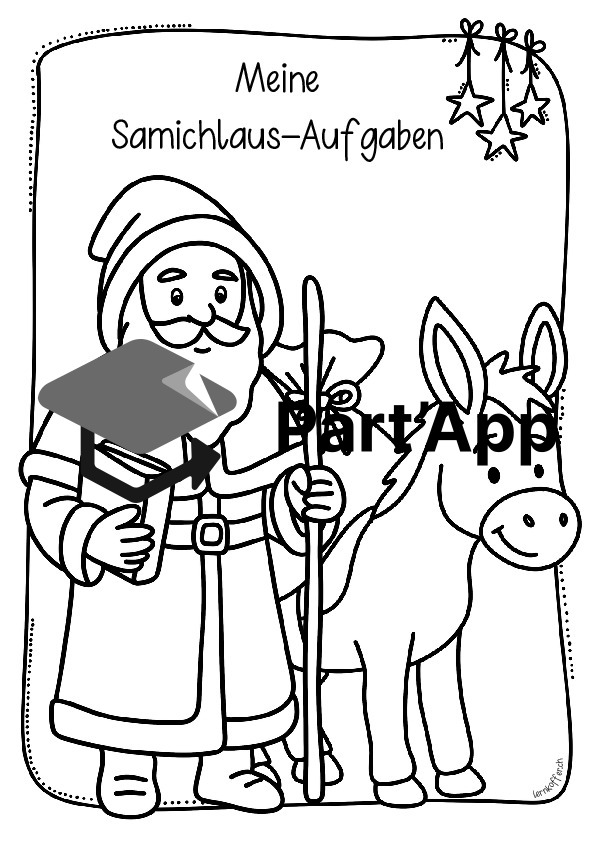 Samichlaus mit Kapuze: Arbeitsblätter_2