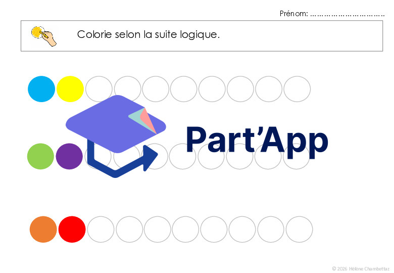 Dossier compléter la suite logique 1-2P_4