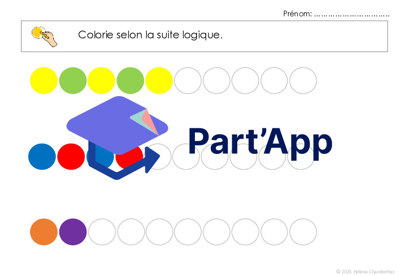 Dossier compléter la suite logique 1-2P_7