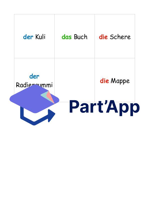 Allemand 6P - Einheit 5 - Memory des objets de la classe_4