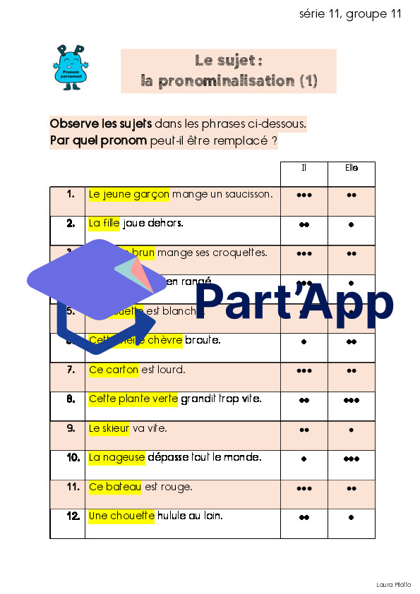 Lexidata, Le sujet 4H_3