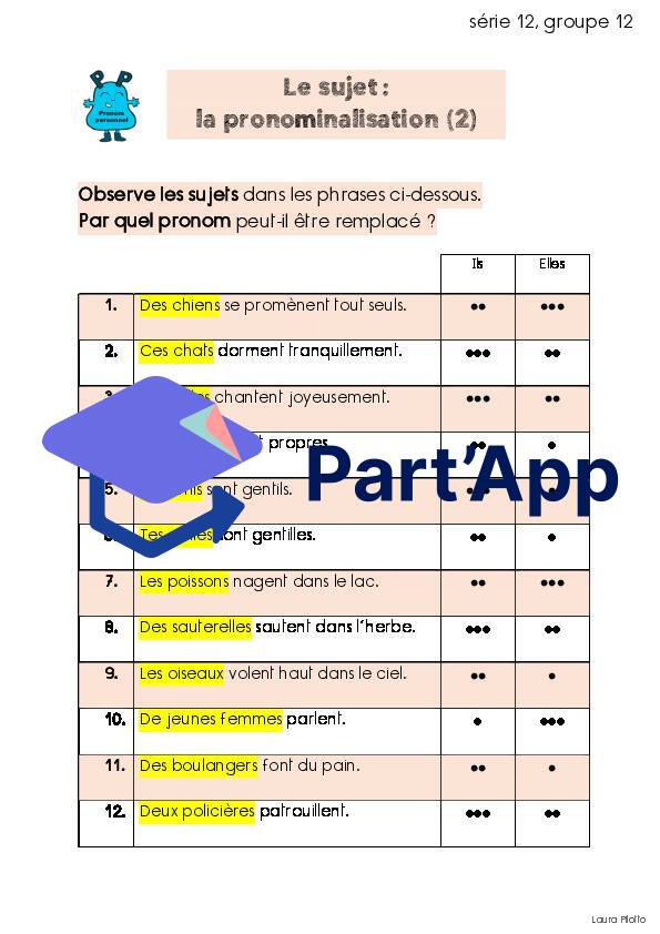 Lexidata, Le sujet 4H_4
