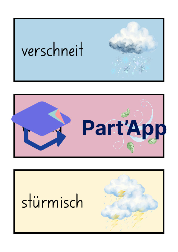 Wetter und Jahreszeiten Werkstatt/ Dossier_33