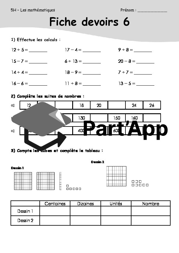 Devoirs maths 5P_10