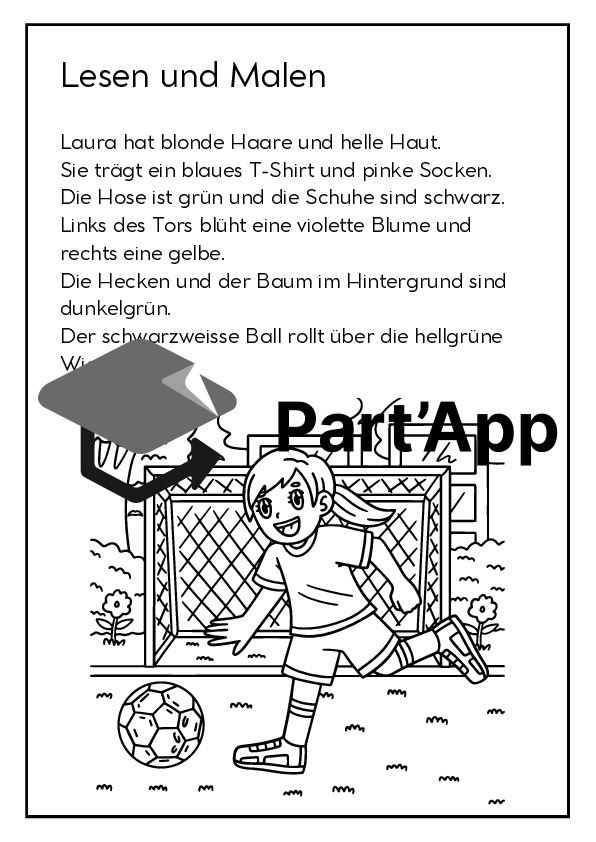 Lesen und Malen - Fussball_4