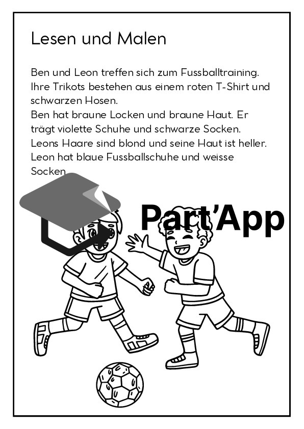 Lesen und Malen - Fussball_6