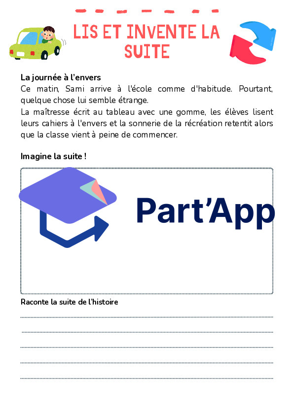Lis et invente la suite – 10 histoires pour développer l’imagination et l’écriture – 5-6H_11