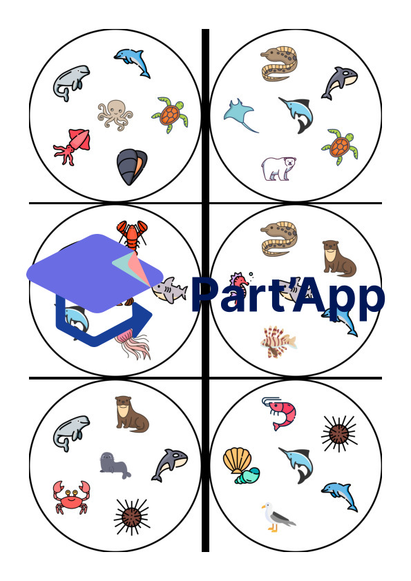 Jeu des doubles des animaux marins_5