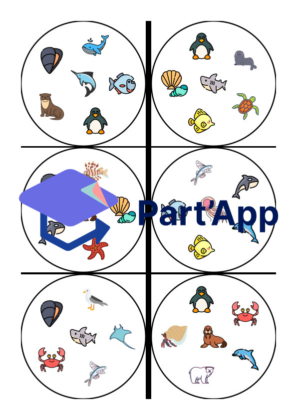 Jeu des doubles des animaux marins_7