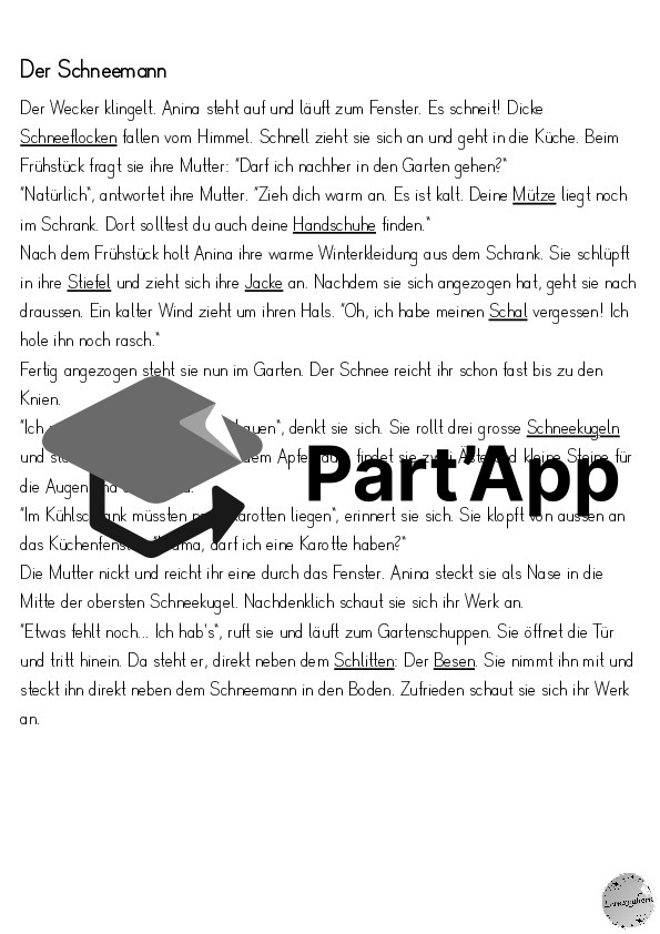 Hörverstehen "Winter" (Kindergarten)_5