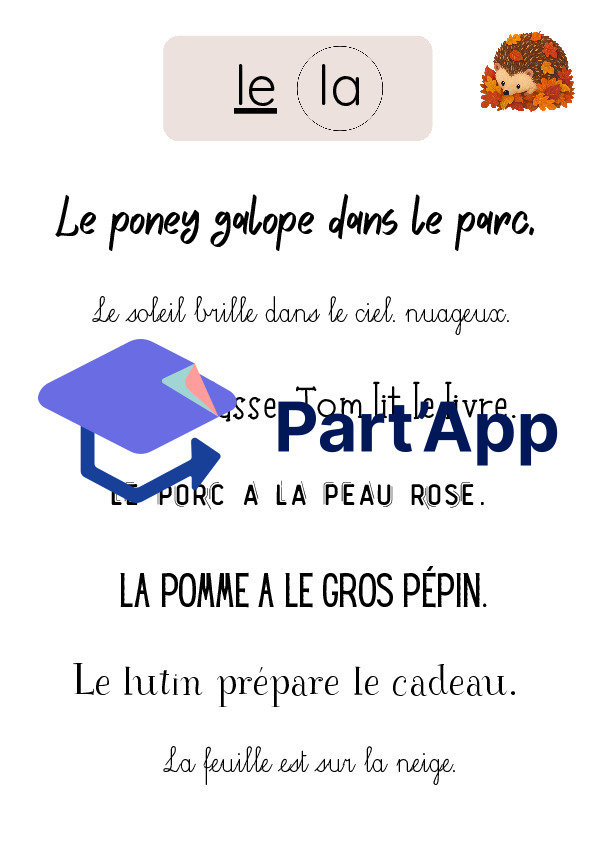 Repérage visuel le/la_8