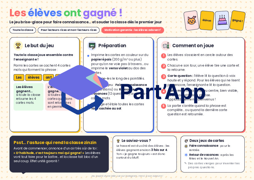 Les élèves ont gagné - jeu brise glace pour la cohésion_3