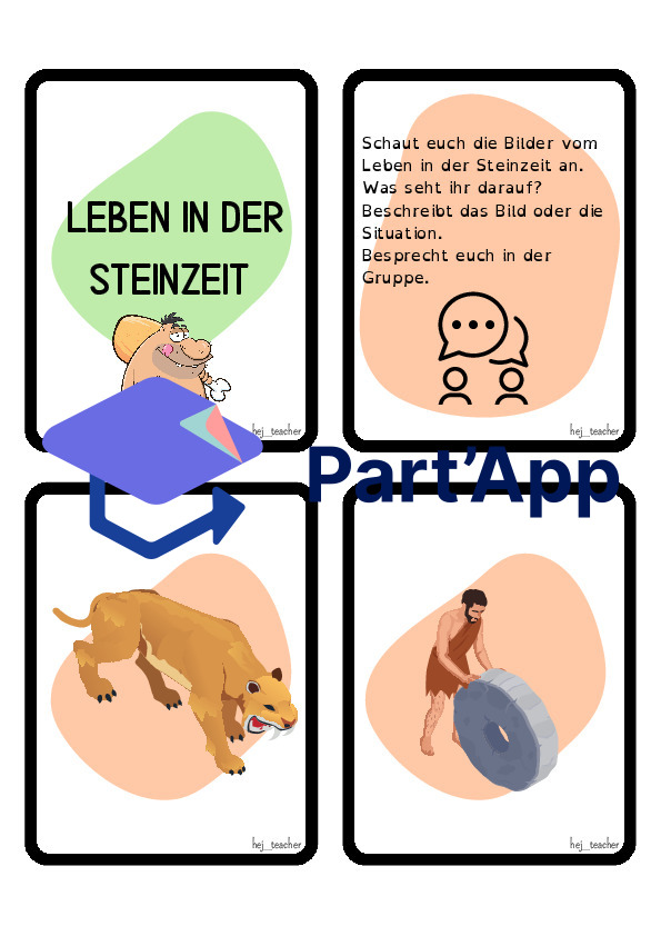 Leben in der Steinzeit - Flashcards_2