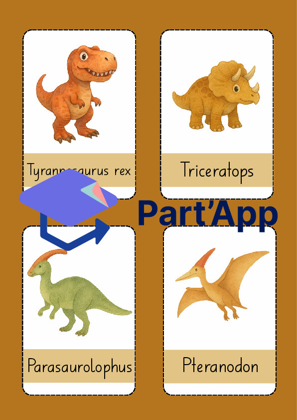 Cercles de comptage Dinosaures_4
