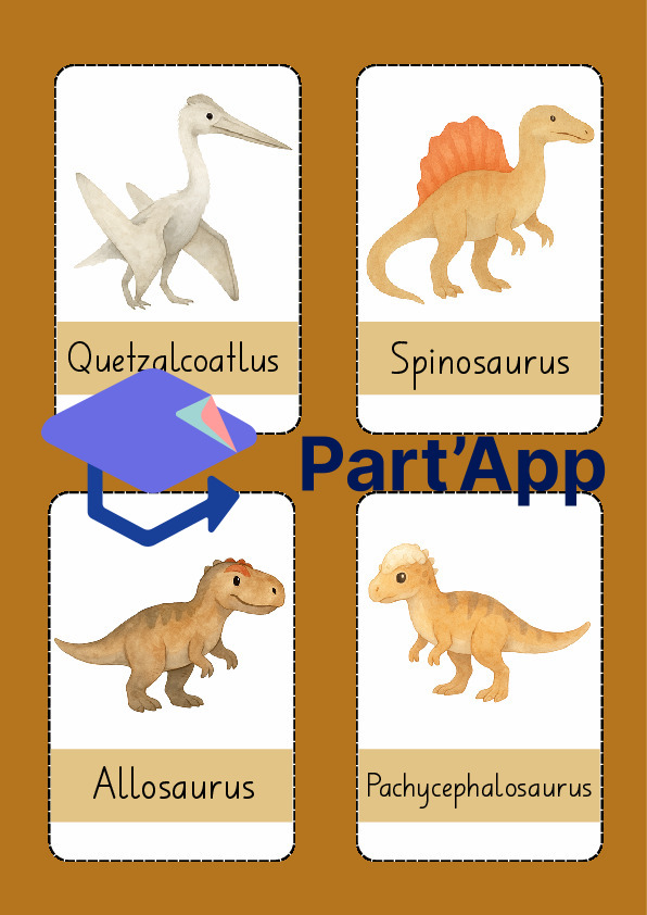 Cercles de comptage Dinosaures_6
