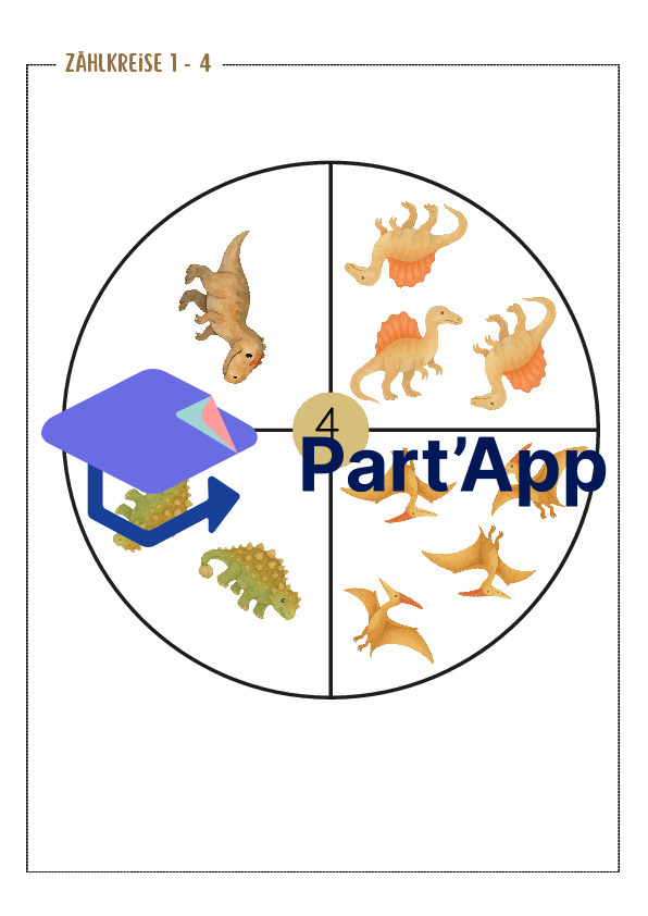 Cercles de comptage Dinosaures_8
