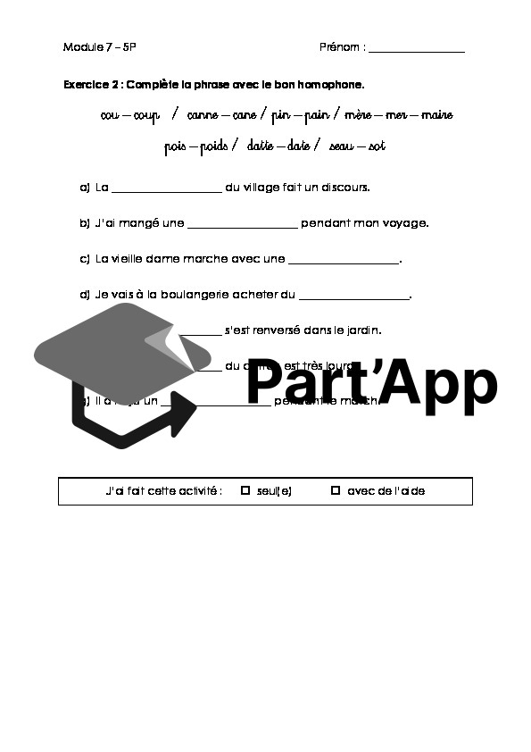 Evaluation formative 5P - Module 7_38