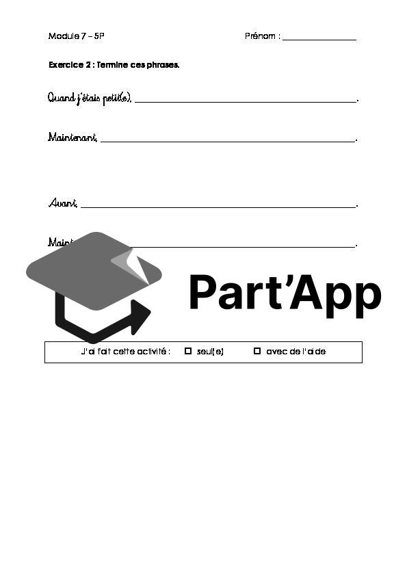 Evaluation formative 5P - Module 7_40