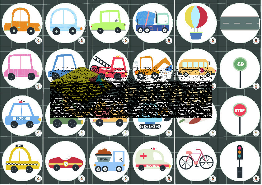 🧠 Memory – Les véhicules  🚙 🚑 🚜_2
