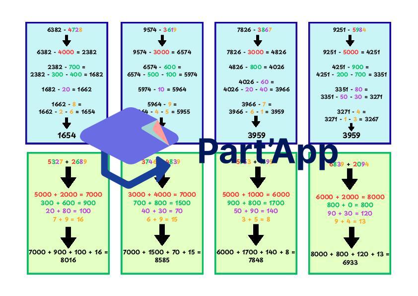 8 cartes calcul réfléchi 6H_3