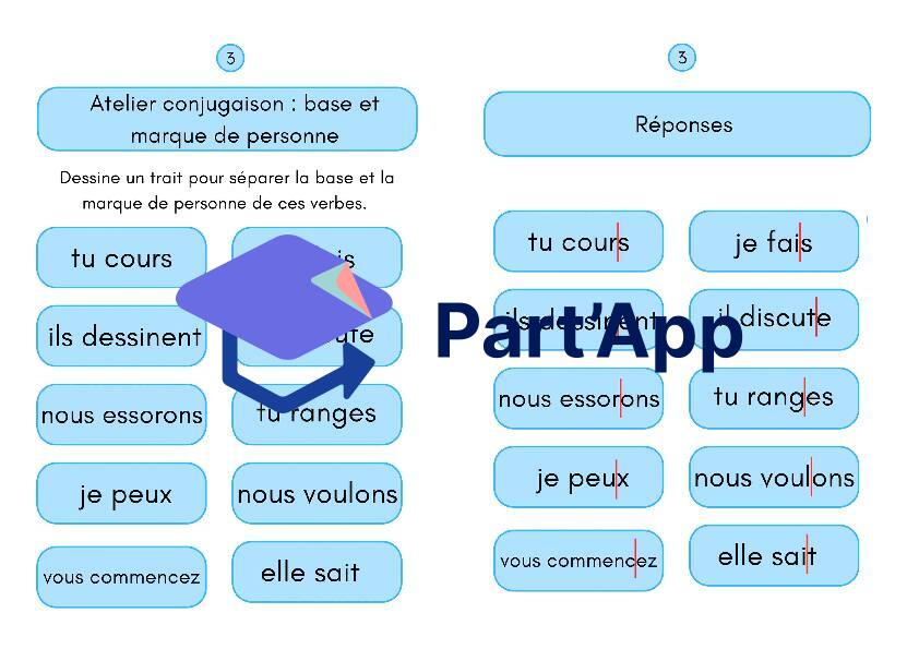 Français 5e - Module 2 - Jeu de conjugaison : base et marque de personne_4