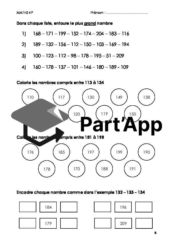 4P - les nombres jusqu'à 200_9