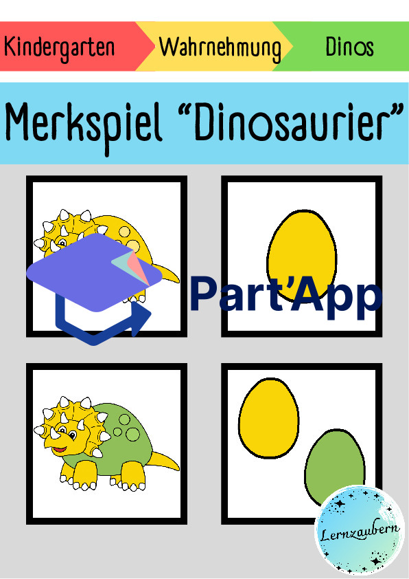 Merkspiel "Dinosaurier"_2
