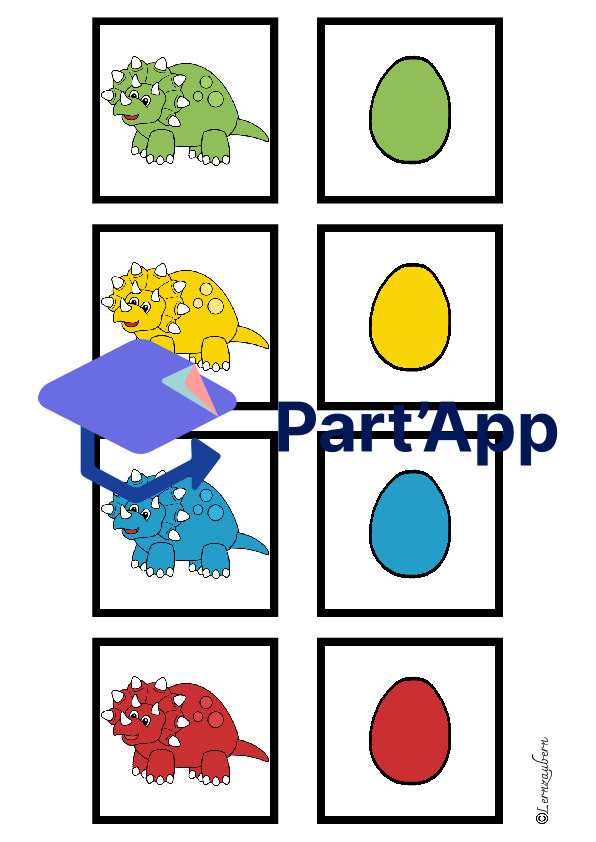Merkspiel "Dinosaurier"_4