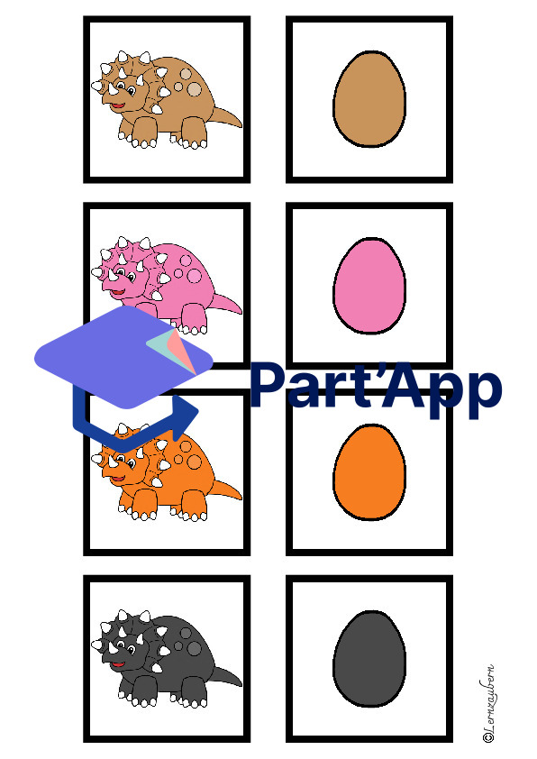 Merkspiel "Dinosaurier"_5