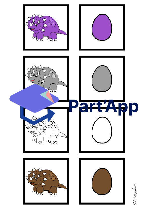 Merkspiel "Dinosaurier"_6
